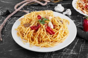 Menu - spaghetti 1 Spaghetti Carbonara Tradizionale