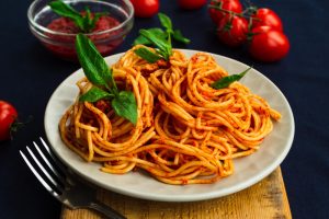 Menu - spaghetti 4 Spaghetti al Pesto di Rucola